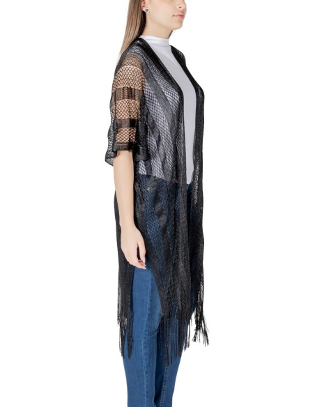 Cardigan noir manches courtes | Liu Jo
