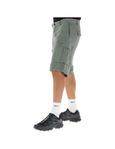 Bermuda vert lin Lyle & Scott homme