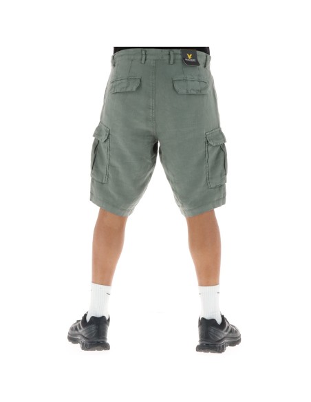 Bermuda vert lin Lyle & Scott homme