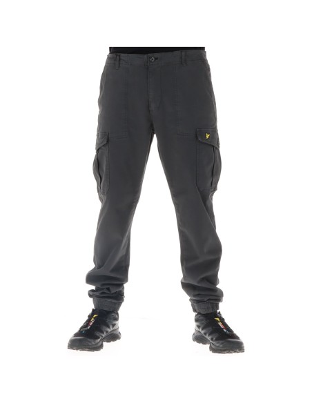 Pantalon gris Lyle & Scott homme