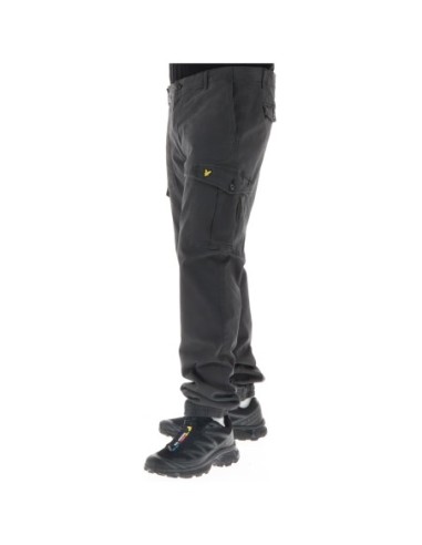 Pantalon gris Lyle & Scott homme