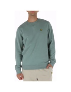 Sweat vert homme Lyle & Scott coton