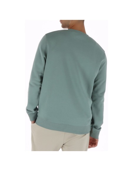 Sweat vert homme Lyle & Scott coton