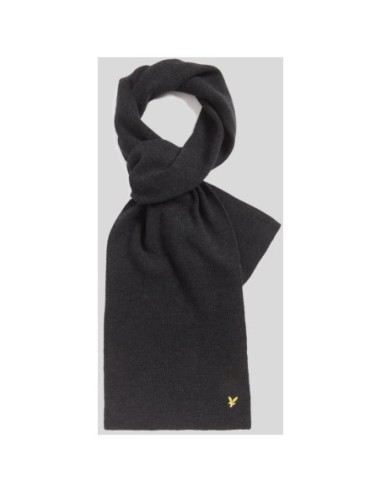 Écharpe noire Lyle & Scott homme