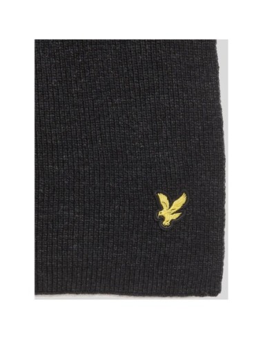 Écharpe noire Lyle & Scott homme