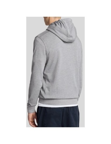 Sweat gris capuche Lyle & Scott homme