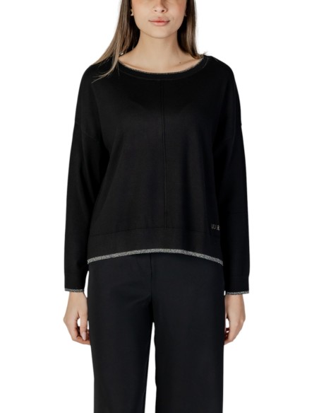 Pull noir viscose | Liu Jo
