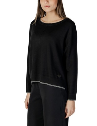 Pull noir viscose | Liu Jo