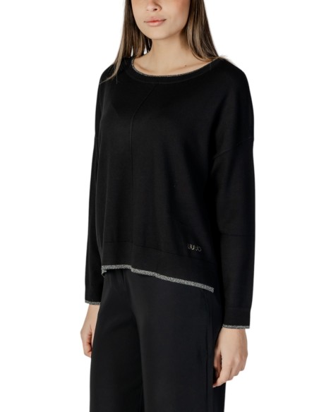 Pull noir viscose | Liu Jo