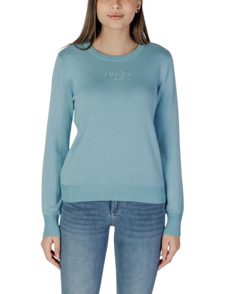 Pull bleu azur Liu Jo femme