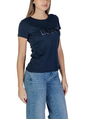 T-shirt noir Liu Jo femme