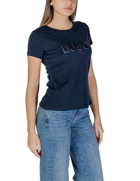 T-shirt noir Liu Jo femme