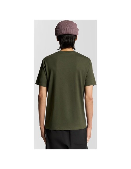 T-shirt vert Lyle & Scott homme