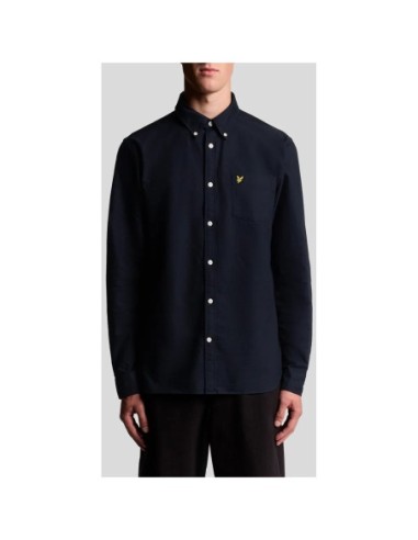 Chemise bleue Lyle & Scott homme