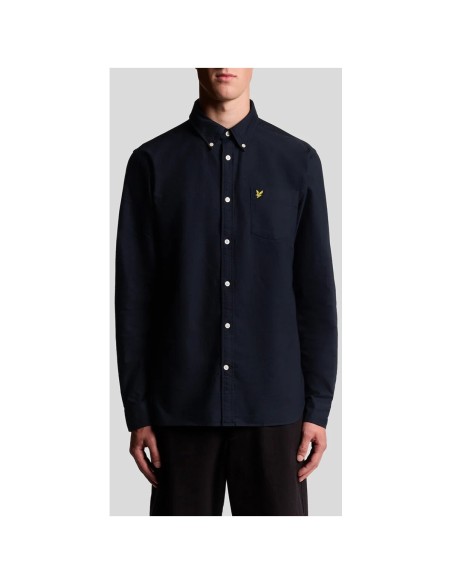 Chemise bleue Lyle & Scott homme