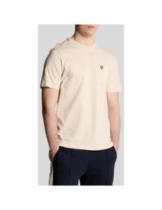 T-shirt beige imprimé Lyle & Scott homme