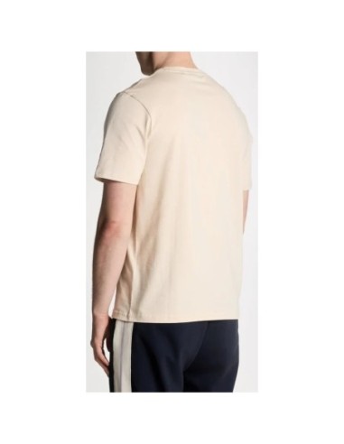 T-shirt beige imprimé Lyle & Scott homme