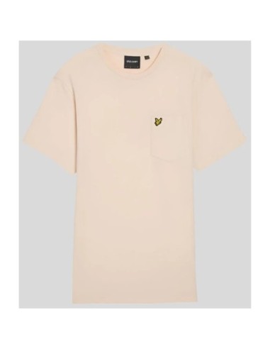 T-shirt beige imprimé Lyle & Scott homme