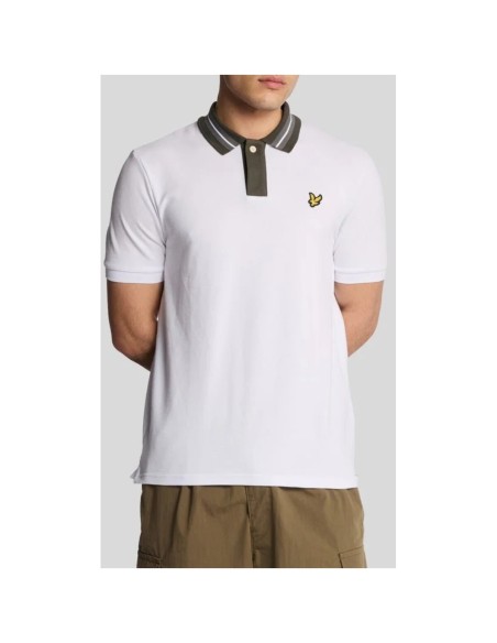 Polo gris Lyle & Scott homme