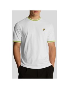 T-shirt vert coloré Lyle & Scott homme