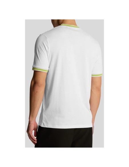 T-shirt vert coloré Lyle & Scott homme