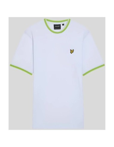 T-shirt vert coloré Lyle & Scott homme