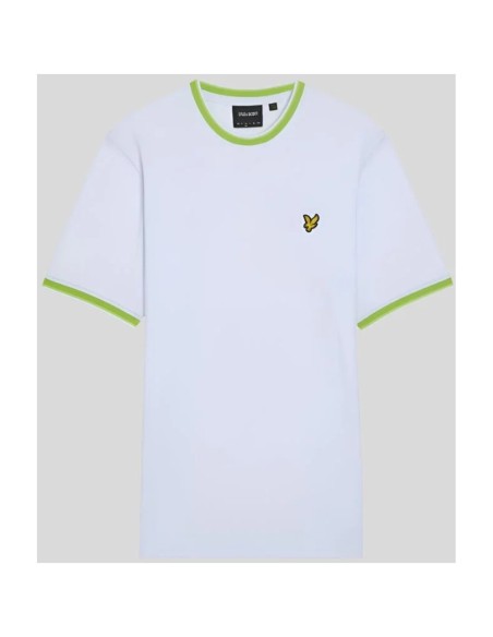 T-shirt vert coloré Lyle & Scott homme