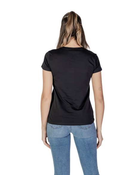 T-shirt noir imprimé Liu Jo femme