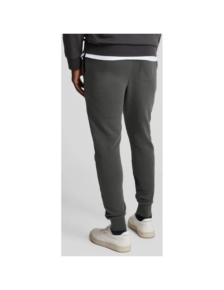 Pantalon gris coton Lyle & Scott homme