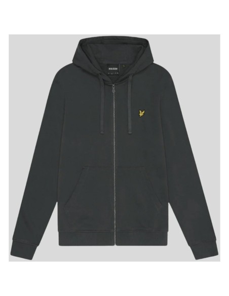 Sweat gris zippé Lyle & Scott homme