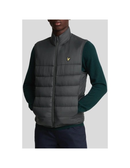 Gilet gris Lyle & Scott homme