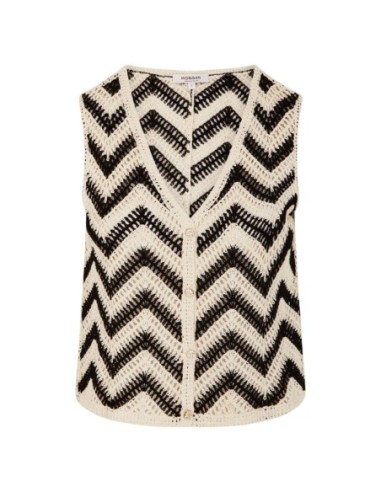 Gilet noir Morgan femme