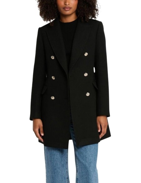 Manteau noir Morgan femme