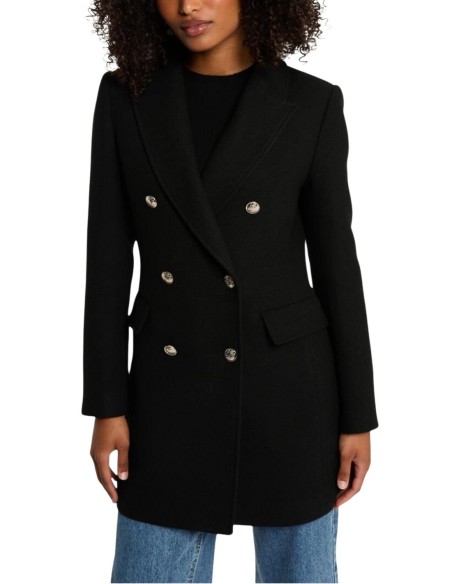 Manteau noir Morgan femme