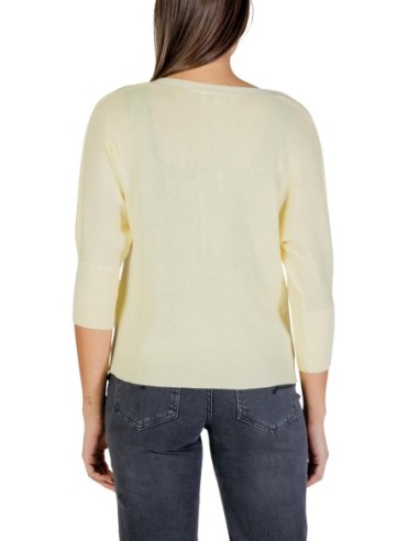 Cardigan jaune Morgan femme