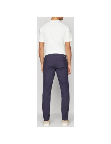 Pantalon bleu stretch Lyle & Scott homme