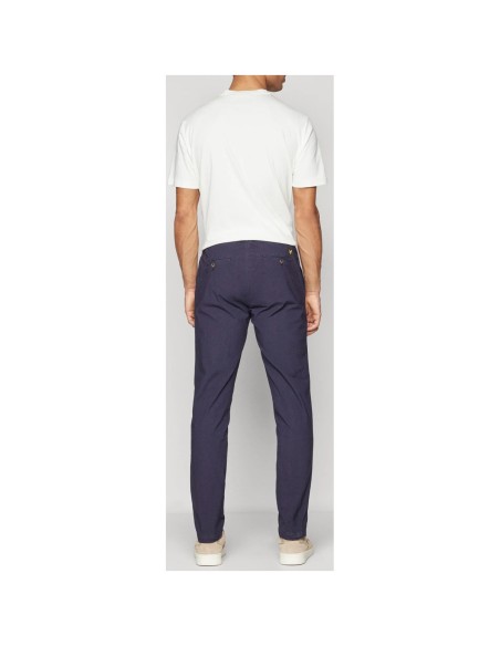 Pantalon bleu stretch Lyle & Scott homme