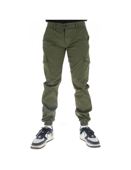 Pantalon vert imprimé Lyle & Scott homme