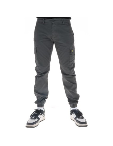 Pantalon gris imprimé Lyle & Scott homme