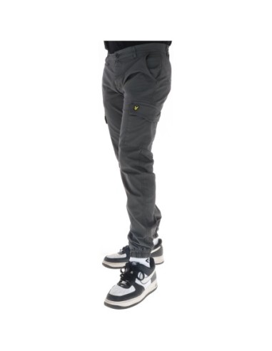 Pantalon gris imprimé Lyle & Scott homme