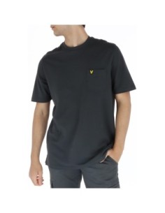 T-shirt gris Lyle & Scott homme