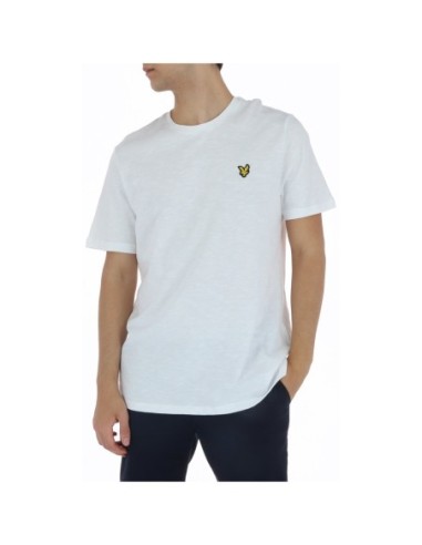 T-shirt blanc Lyle & Scott homme