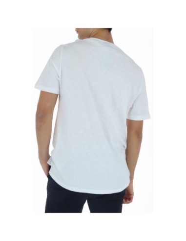 T-shirt blanc Lyle & Scott homme