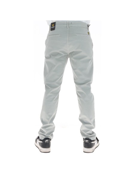 Pantalon gris stretch Lyle & Scott homme