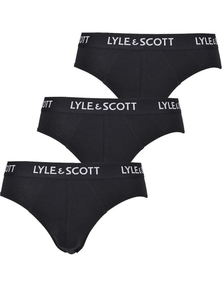 Boxer homme noir Lyle & Scott – confort doux et stretch