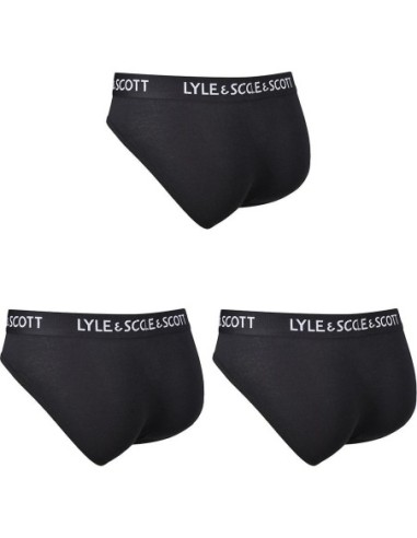 Boxer homme noir Lyle & Scott – confort doux et stretch
