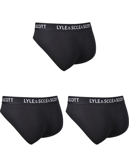 Boxer homme noir Lyle & Scott – confort doux et stretch