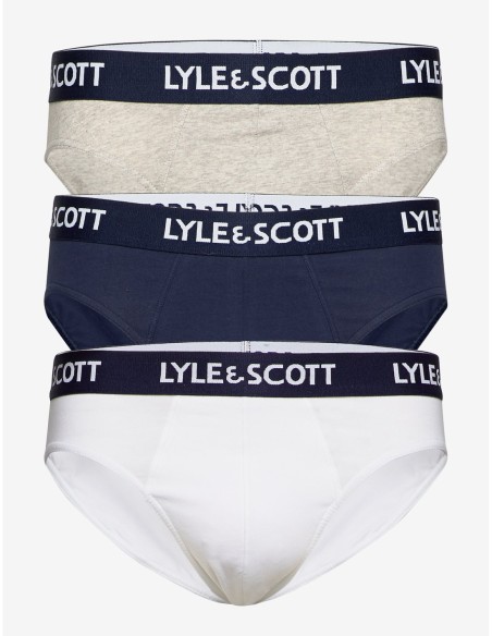 Boxer homme bleu Lyle & Scott – confort doux et stretch