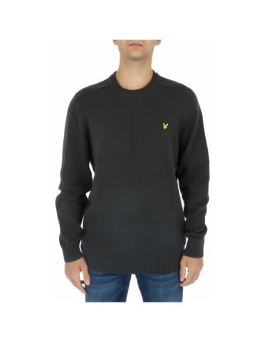 Pull gris imprimé Lyle & Scott homme