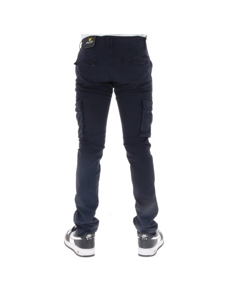 Pantalon bleu imprimé Lyle & Scott homme